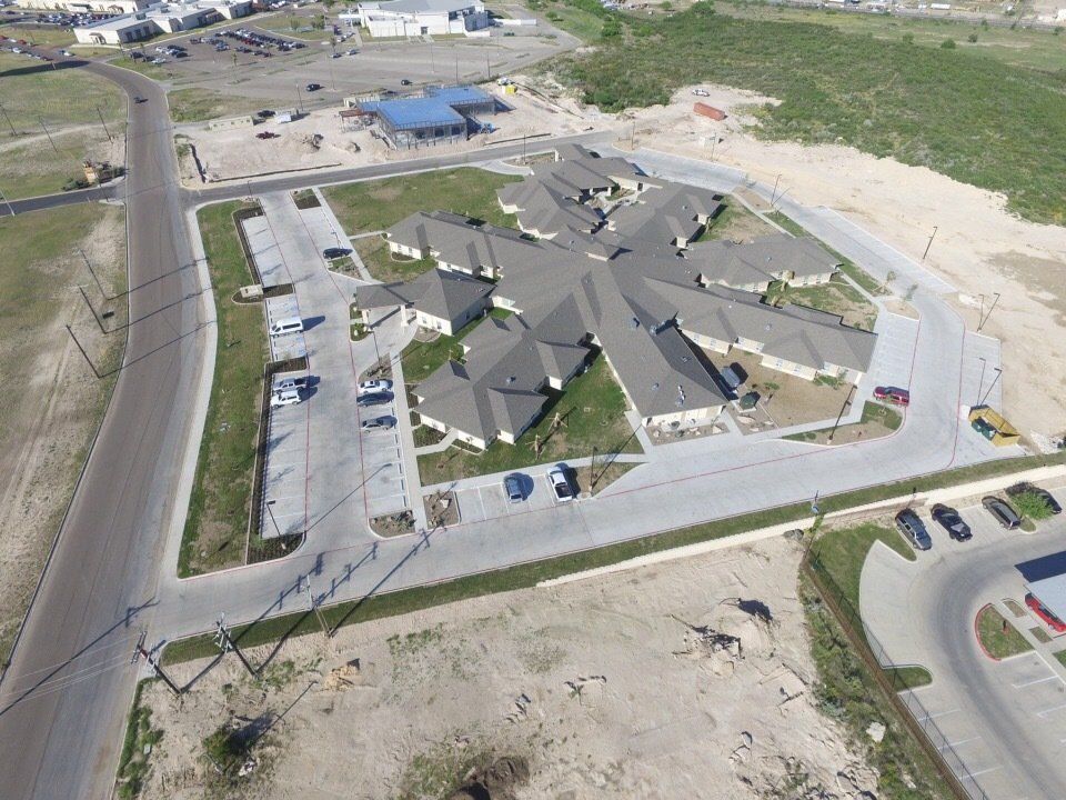 Top View Of White Houses - Eagle Pass, TX - A.E. Hiller & Sons Inc.