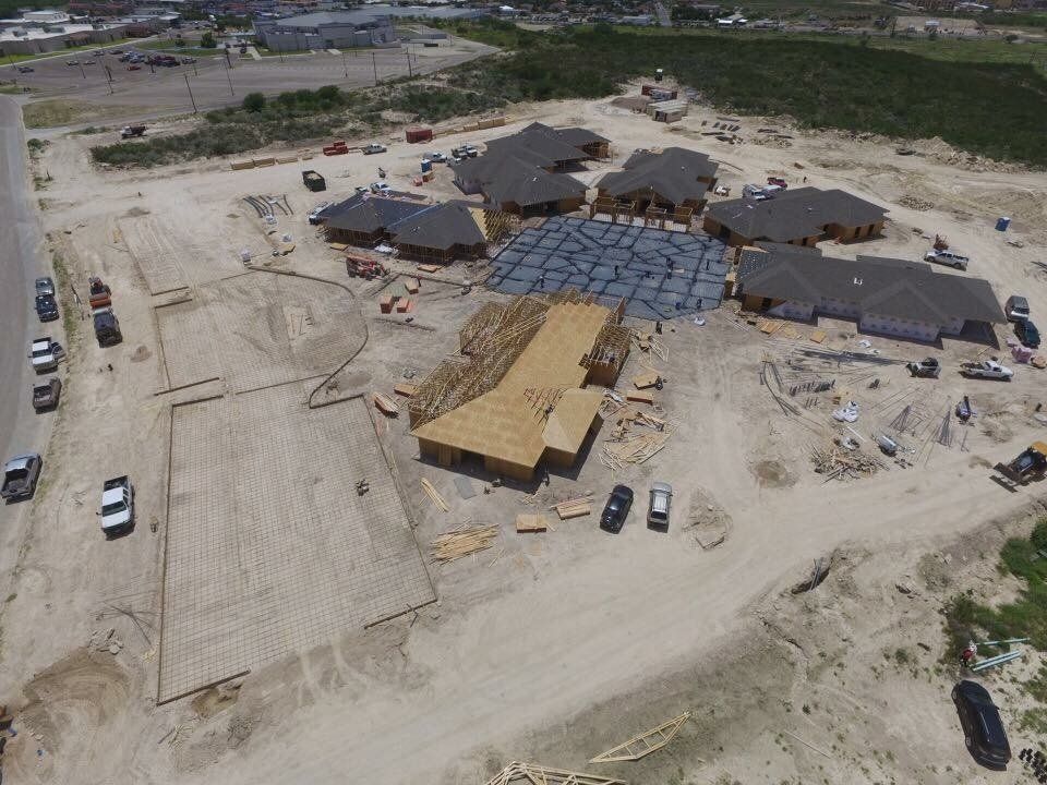 Six Under Construction House - Eagle Pass, TX - A.E. Hiller & Sons Inc.