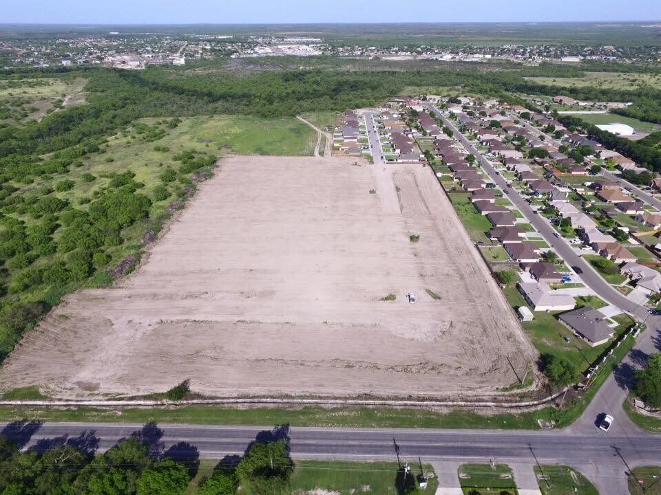 Top View Of Lot With Trees Around - Eagle Pass, TX - A.E. Hiller & Sons Inc.