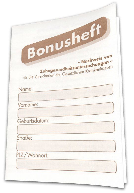 Bonusheft: Bares Geld wert bei Zahnersatz Bonusheft: Bares Geld wert bei Zahnersatz