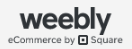 A black and white logo for weekly ecommerce by square