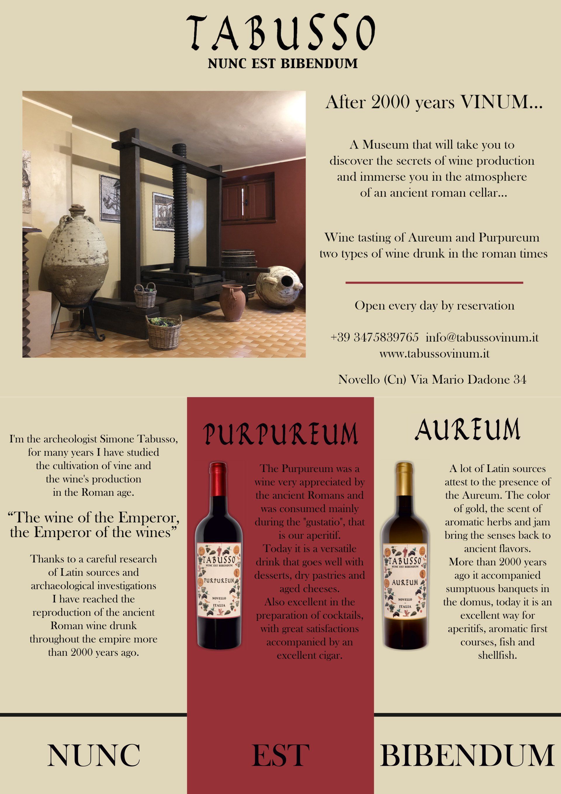 Ancient Roman wine Museum
