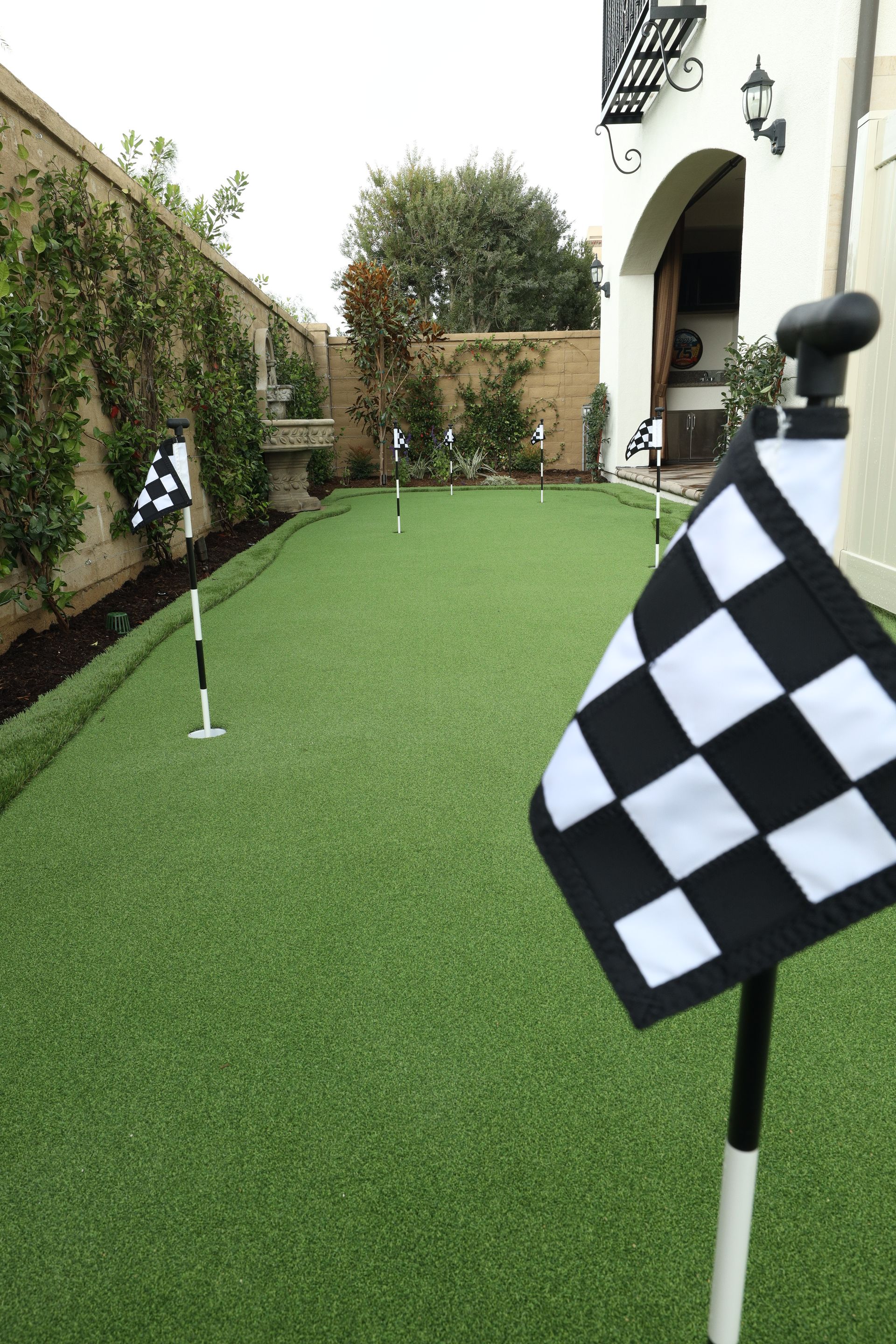 artificial grass installation in Whittier