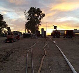 Panel meter Upgrades — Group Of Trucks At work in Visalia, CA