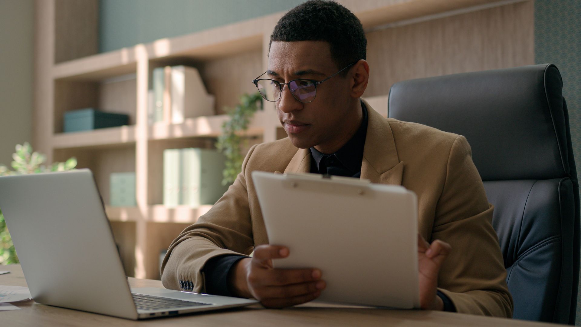 Ontario landlord reviewing documents before filing LTB application