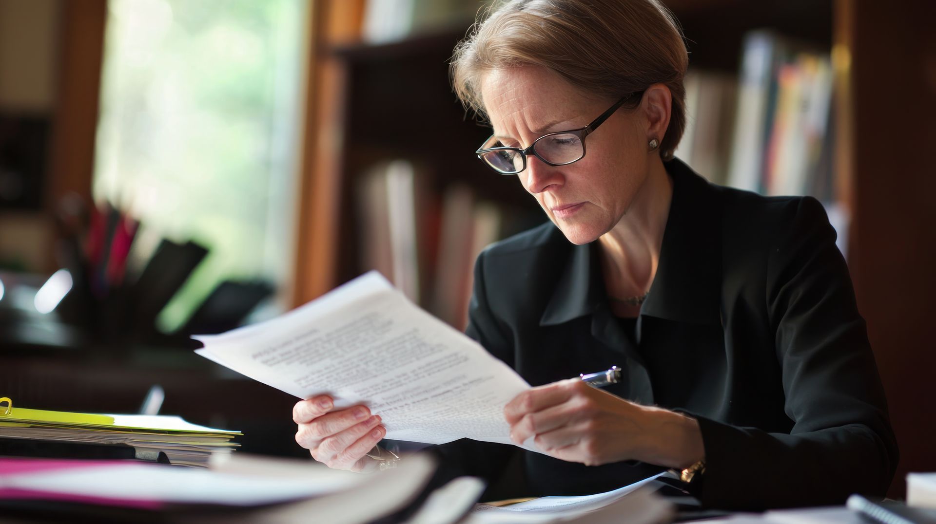 Ontario paralegal reviewing non-payment of rent documents for an N4 application