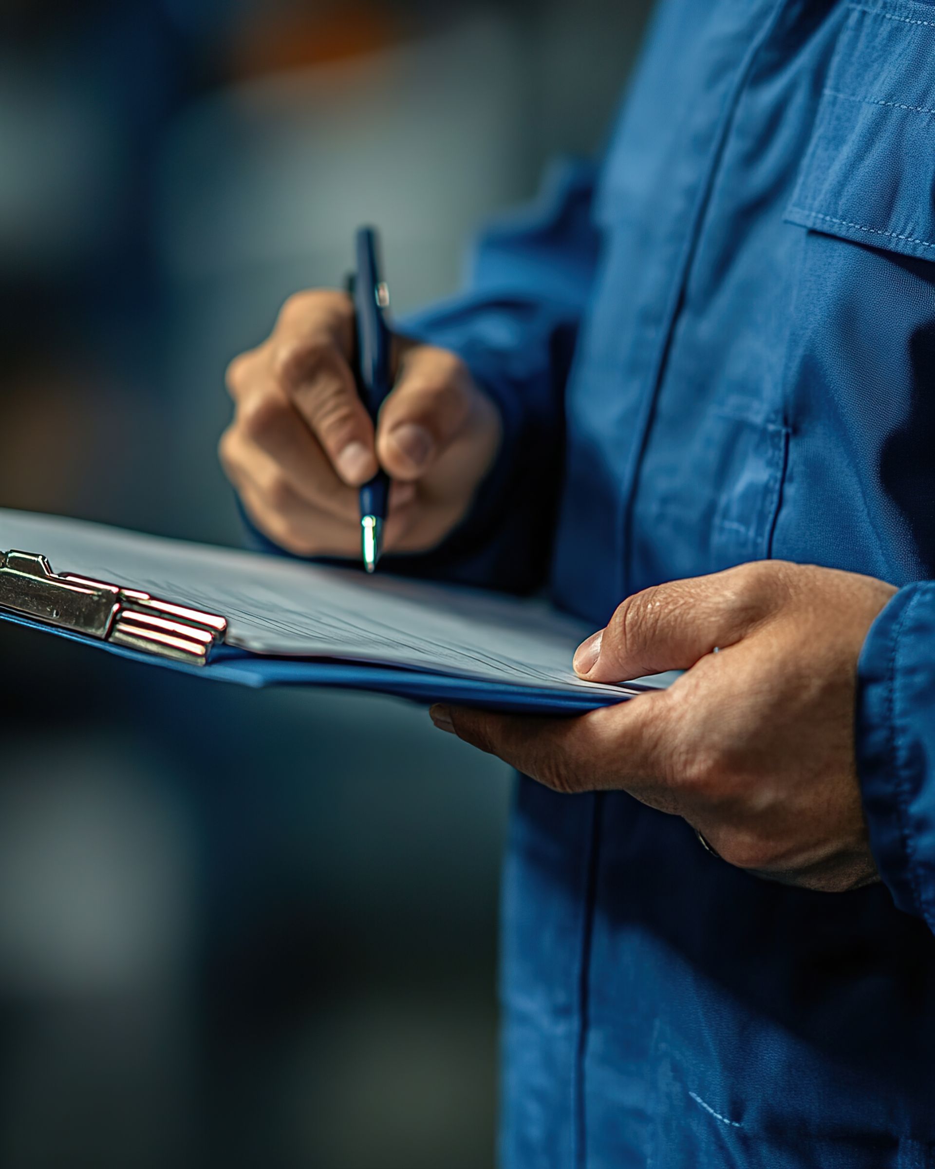 Professional documenting property damage evidence for N5 application in Ontario