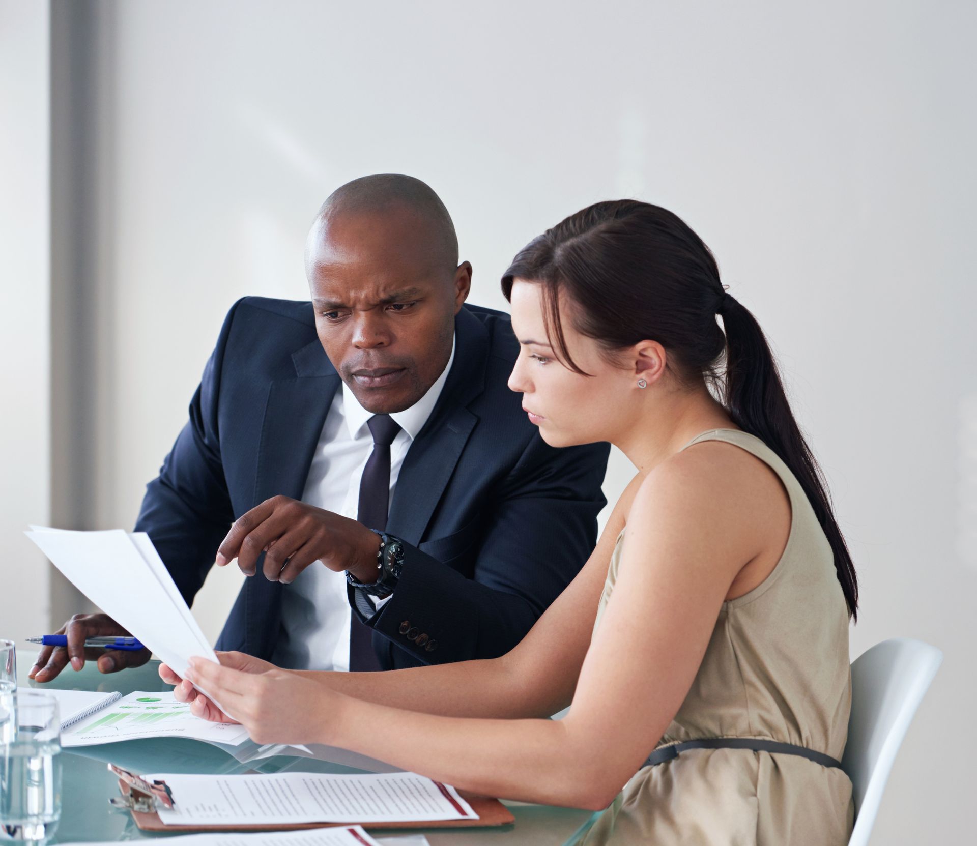 Ontario landlord reviewing N6 illegal conduct documentation with licensed paralegal