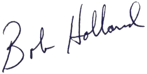 Bob Holland Signature