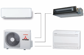 Multi split airco