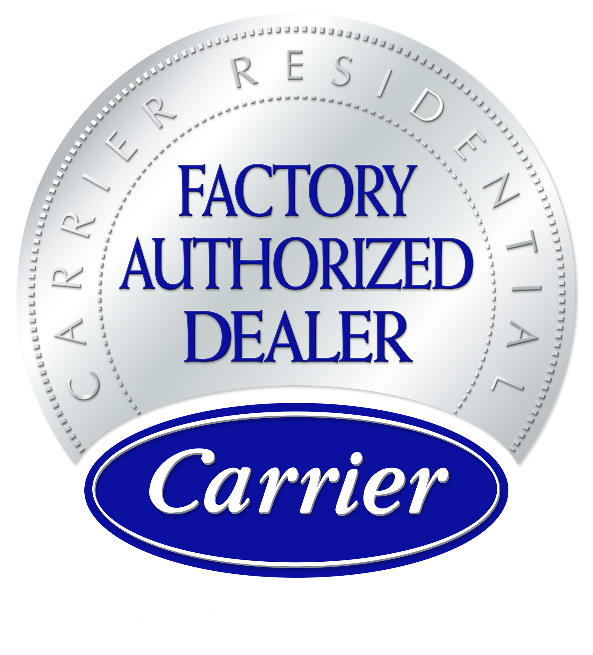 Carrier residential factory authorized dealer seal