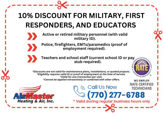 Military Discounts HVAC Company