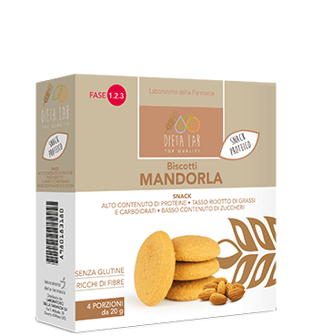 Biscotti proteici alla mandorla