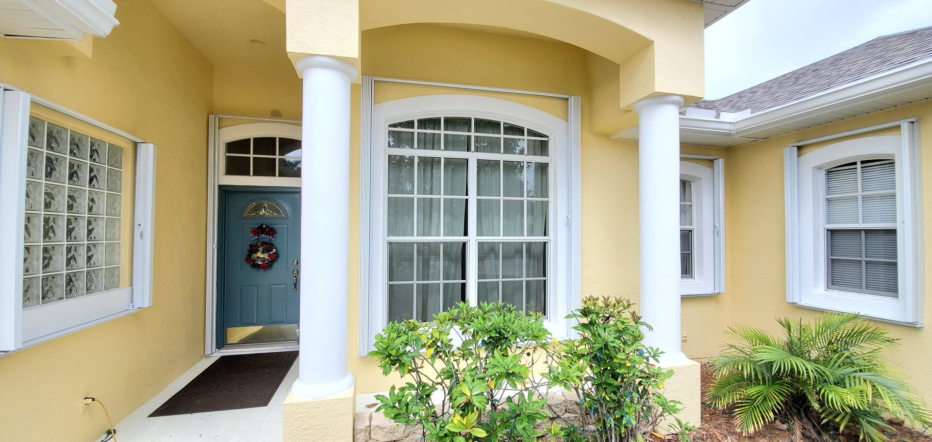 Accordion Shutter in new house - Melbourne, FL - Roll Tite Shutters