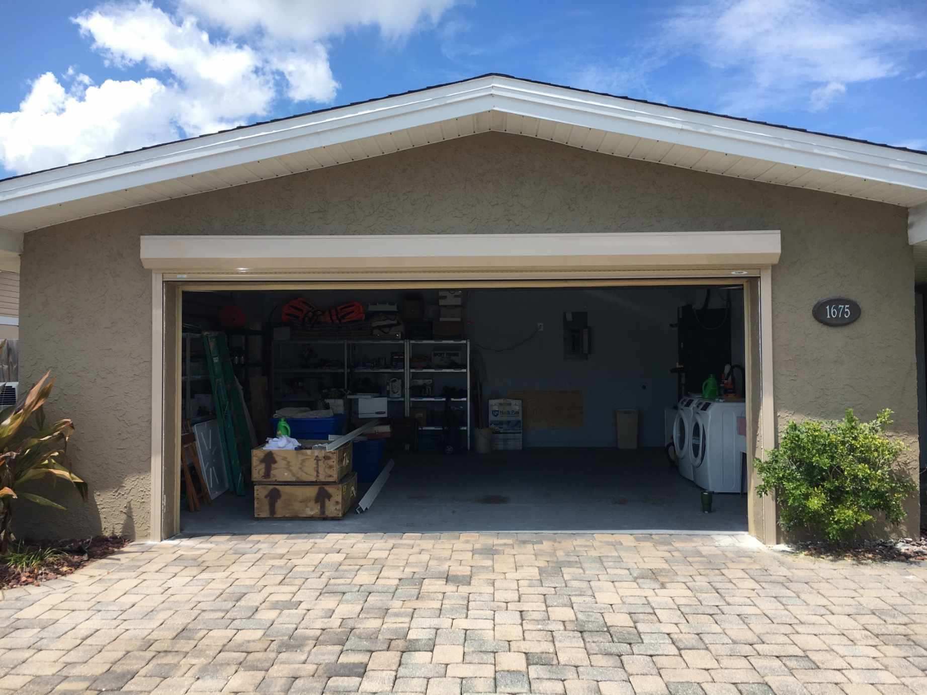 Open Garage — Melbourne, FL — Roll Tite Shutters