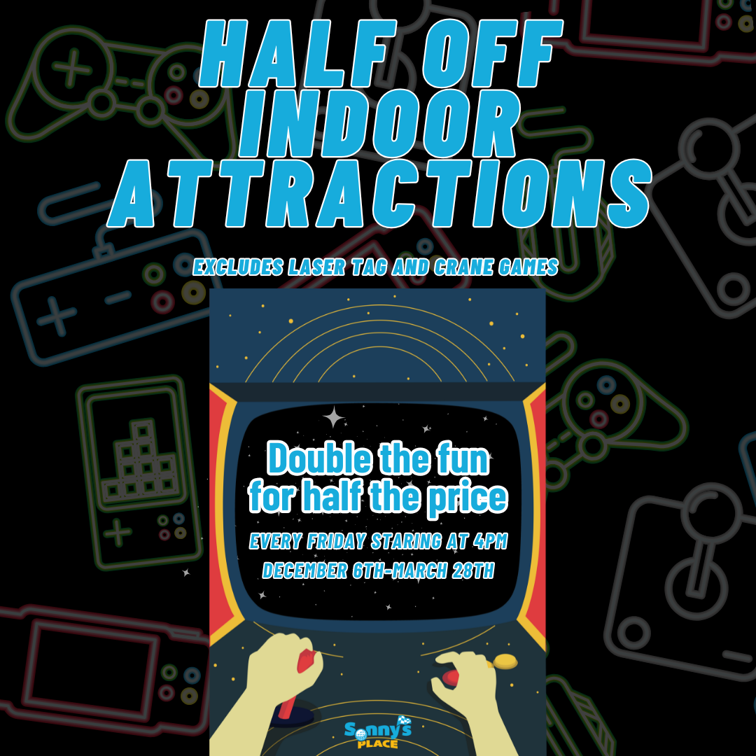 Half Off Arcade Games