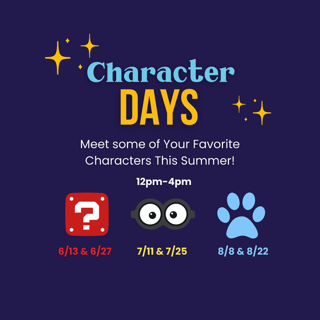 Character Days!