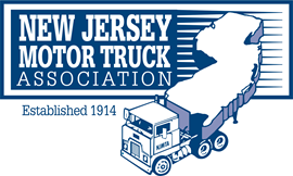 A logo for the new jersey motor truck association