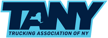 A logo for the tany trucking association of ny