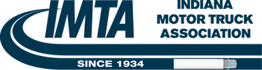 The logo for the indiana motor truck association since 1934