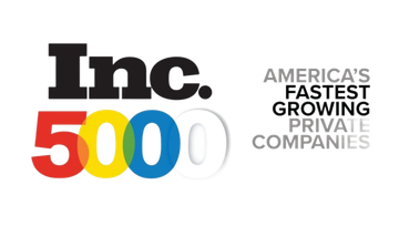 Inc. 5000 logo: Bold black