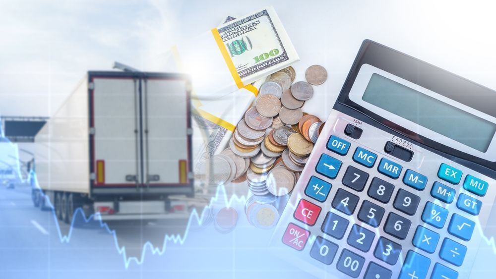 Sales tax on trucking businesses.