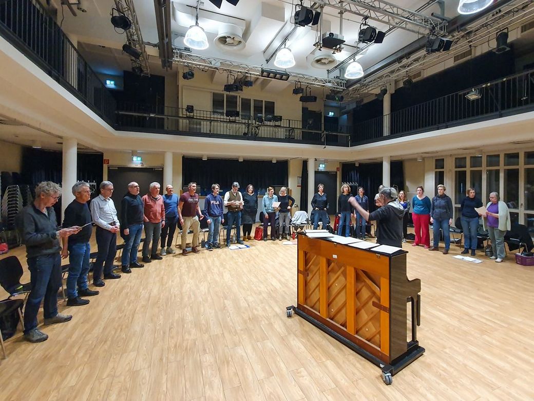 vocalintakt bei der Probe