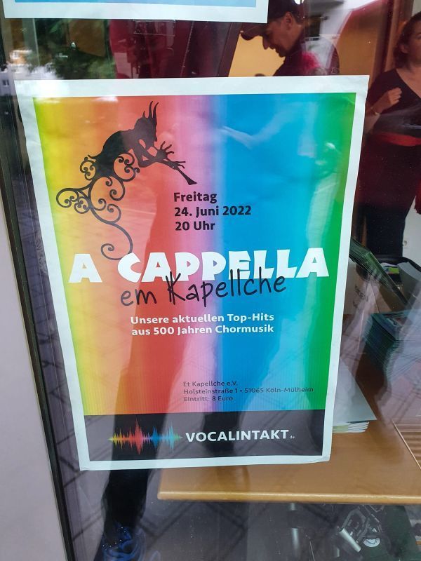 vocalintakt Konzert im Kapellche