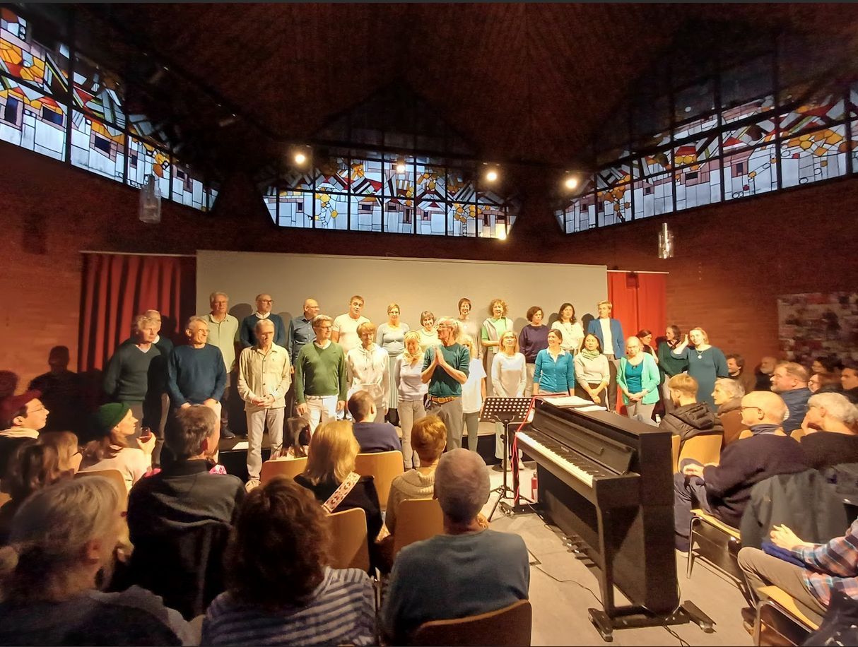 Chorkonzert 2025 "em Kapellche" in Köln Mülheim. Bild @Rolf Bauerfeind