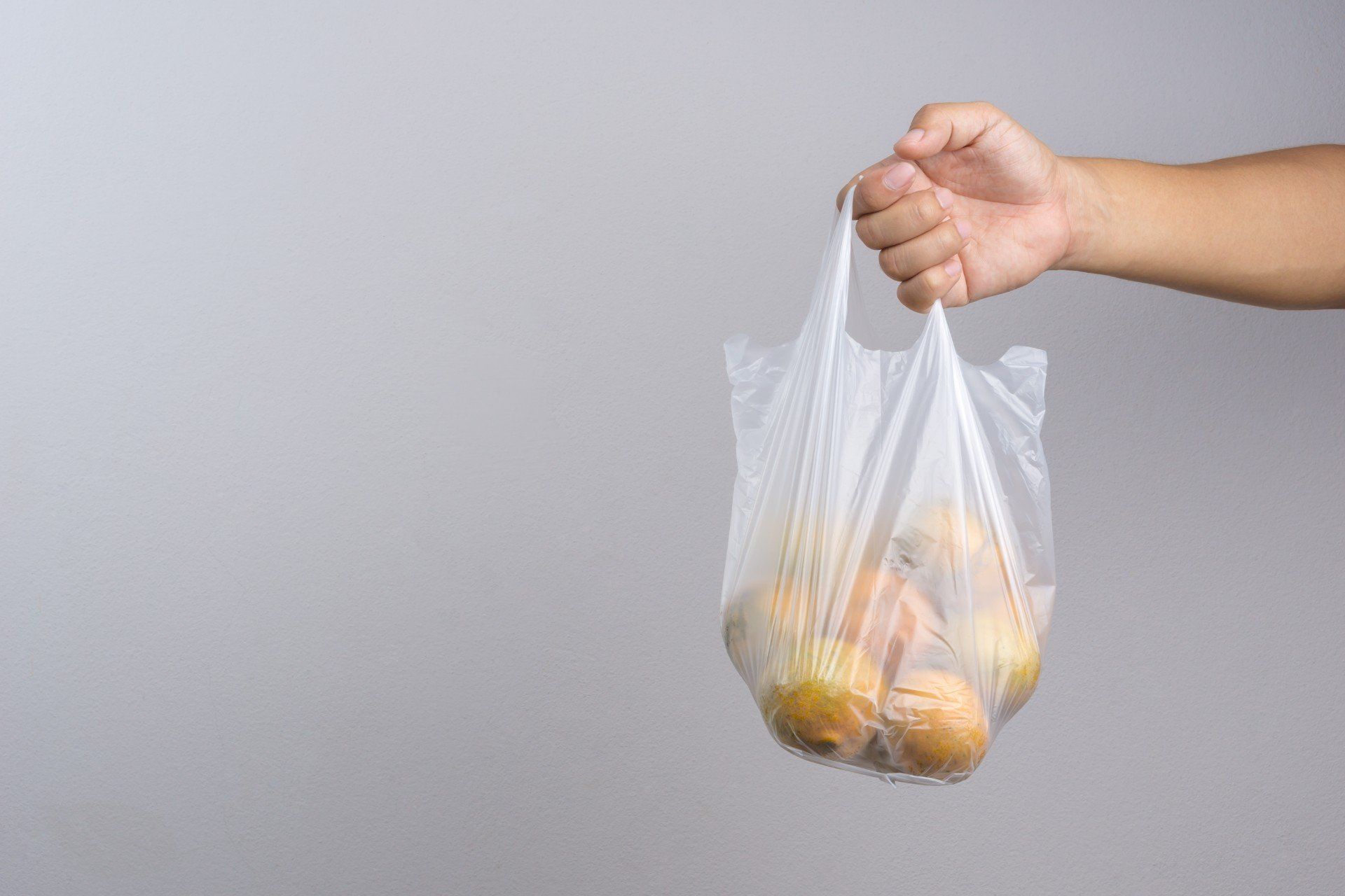 sacchetto in plastica per alimenti