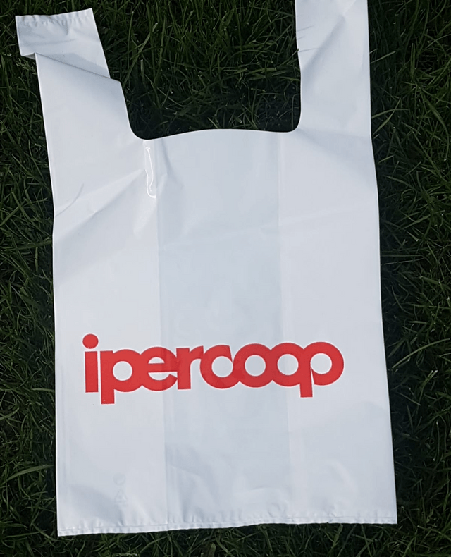 sacchetti in plastica personalizzati Ipercoop Torino