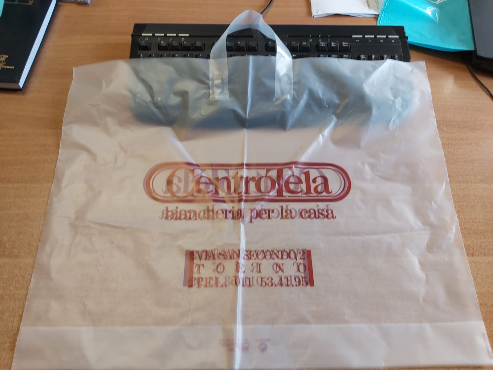 sacchetto in plastica resistente personalizzatoTorino