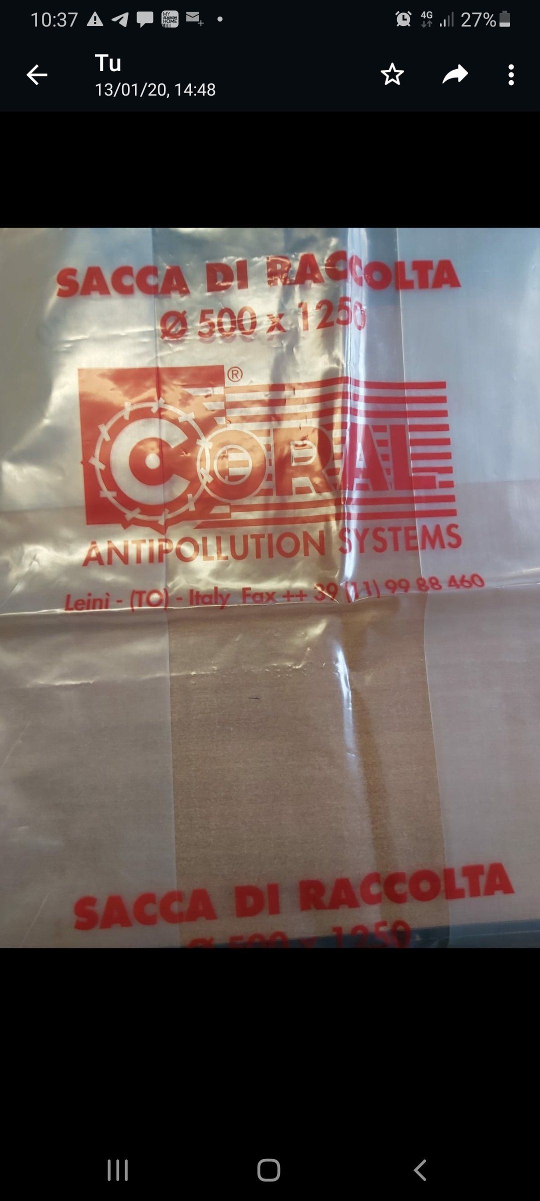 sacchetti in plastica Torino