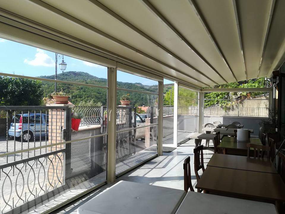 Copertura esterna in PVC