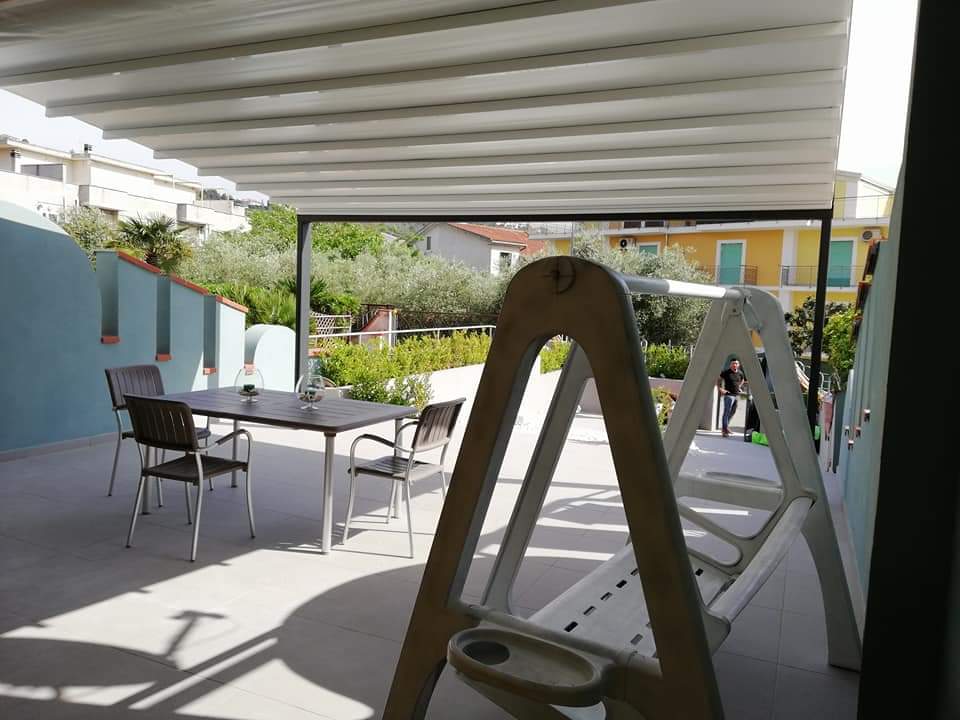 Installazione pergotenda