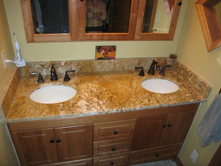 New residential bathroom sink — Powhatan, VA — Commonwealth Countertops