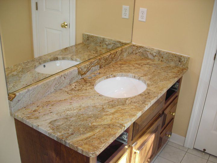 Residential sink with broken cabinets — Powhatan, VA — Commonwealth Countertops
