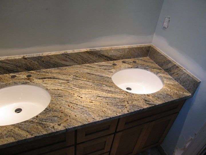 Double sink with granite style — Powhatan, VA — Commonwealth Countertops