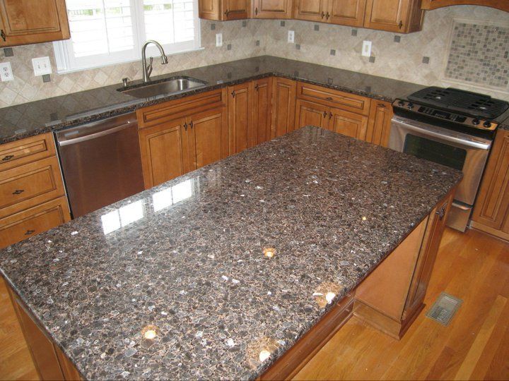 Freshly clean center countertop — Powhatan, VA — Commonwealth Countertops