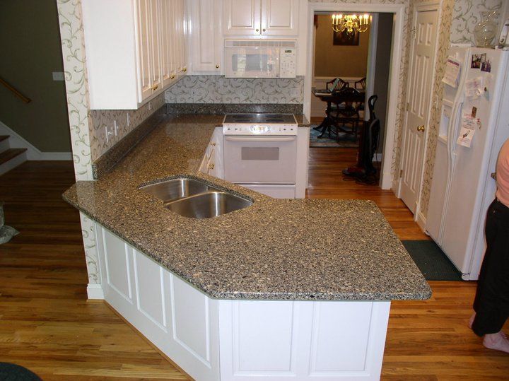 Newly installed countertop — Powhatan, VA — Commonwealth Countertops