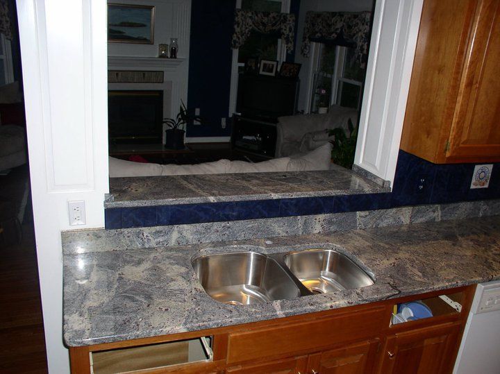 Countertop made with a gray granite — Powhatan, VA — Commonwealth Countertops