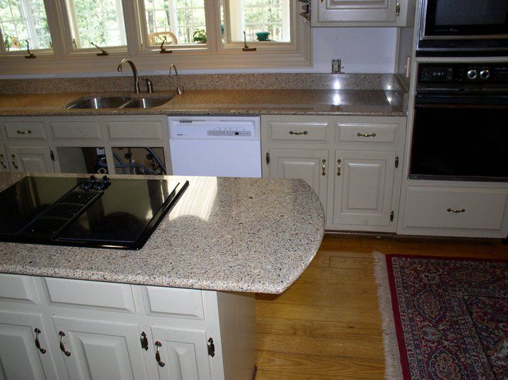 Countertop made with a white granite — Powhatan, VA — Commonwealth Countertops