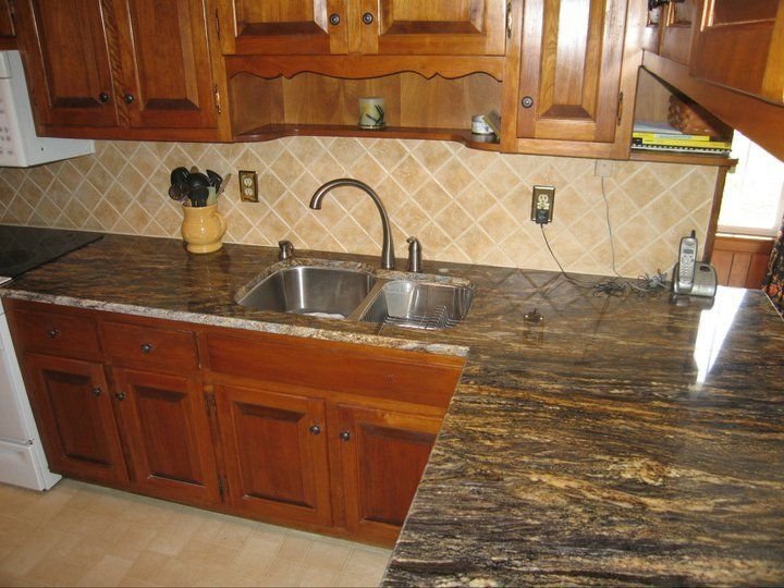 Another view of a countertop with single sink — Powhatan, VA — Commonwealth Countertops