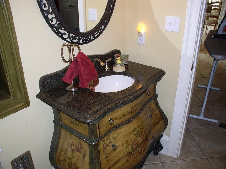 Vintage look of a granite sink — Powhatan, VA — Commonwealth Countertops