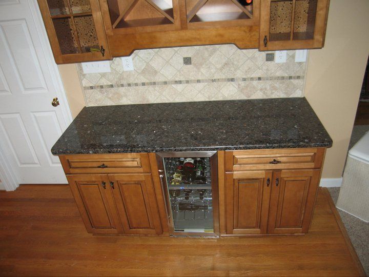 Short countertop with cabinets — Powhatan, VA — Commonwealth Countertops