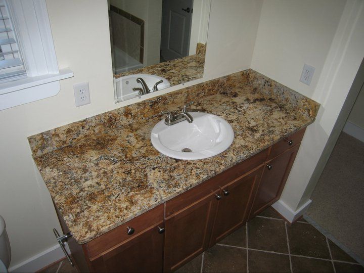 New granite bathroom table sink — Powhatan, VA — Commonwealth Countertops