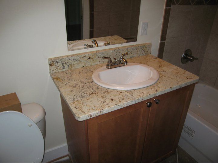 Sink with cabinet — Powhatan, VA — Commonwealth Countertops