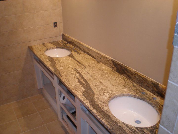 Bathroom with widely distant sink — Powhatan, VA — Commonwealth Countertops