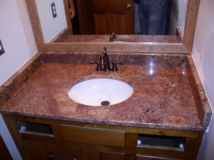 Bathroom sink — Powhatan, VA — Commonwealth Countertops