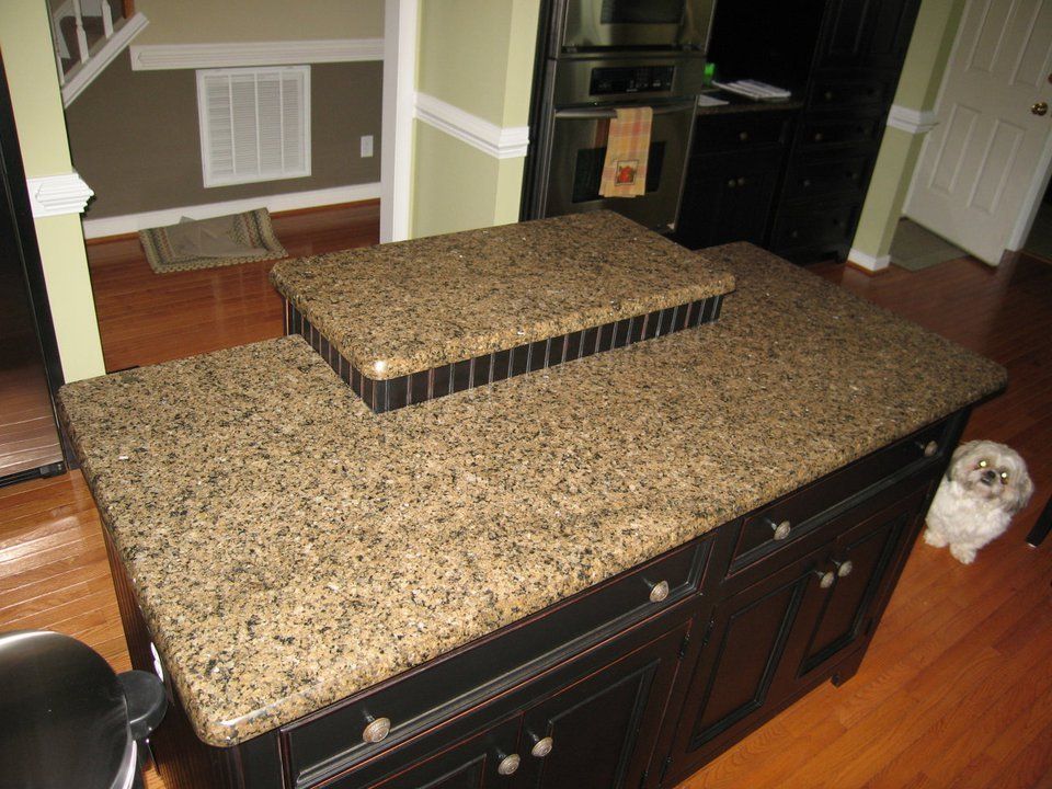 Countertop with overlapping design — Powhatan, VA — Commonwealth Countertops
